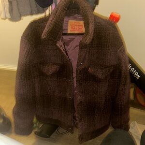 Levi's Brown Textured Jacket